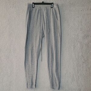 Saks Fifth Avenue Men's Light Gray Joggers Size M